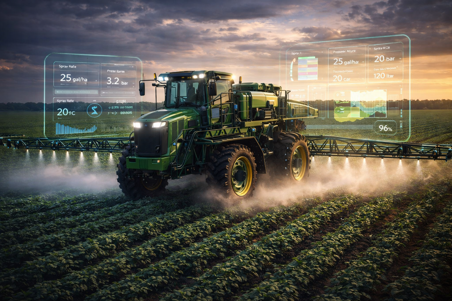 Painel de telemetria